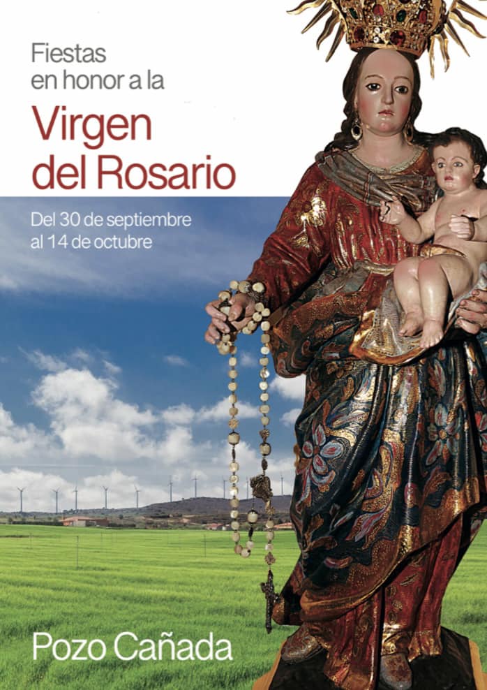 Fiestas en honor a la Virgen del Rosario 2023 Pozo Cañada